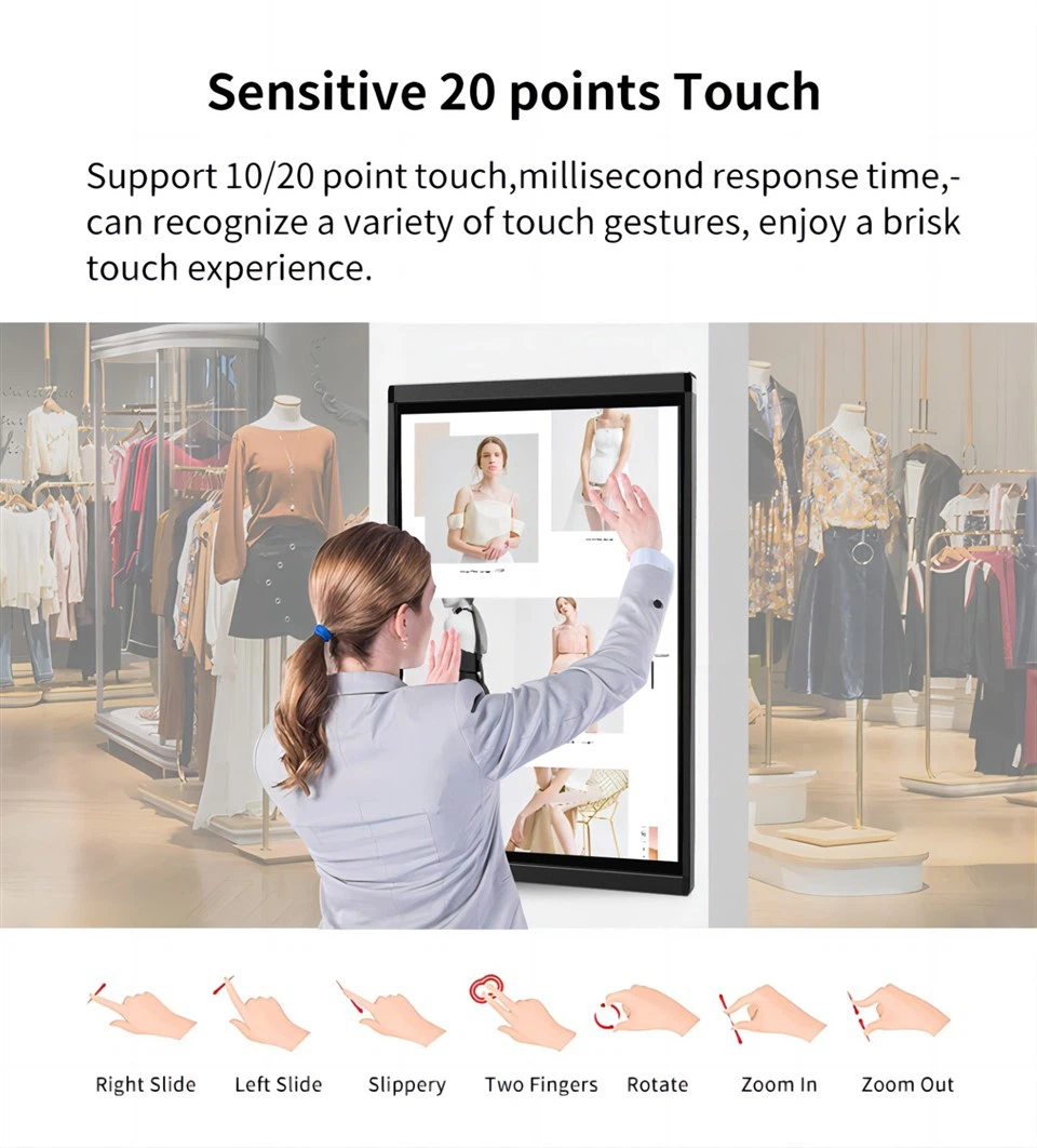 Digital Wall Signage Interactive Screen