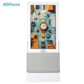 55 -Zoll -transparente digitale Anzeige digitale Beschilderung